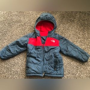 The north face reversible coat boys xs size 6